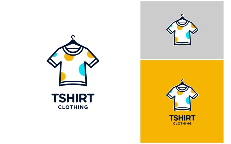 Tshirt Children Clothes Logo Logo Template