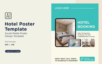Hotel Marketing Poster Design Template 26