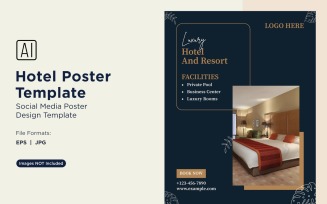 Hotel Marketing Poster Design Template 41