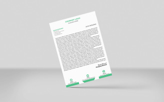 Creative Letterhead Colors Corporate Letterhead Identity Template