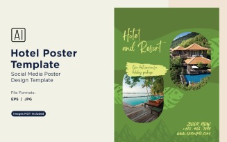 Hotel Marketing Poster Design Template 37