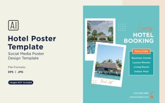 Hotel Marketing Poster Design Template 46