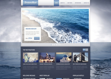 Travel Guide Responsive