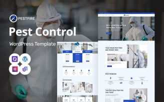 Pestfire - Professional Pest Control, Termite Removal And Home Protection WordPress Elementor Theme
