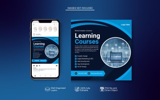Online Course Social Media Template