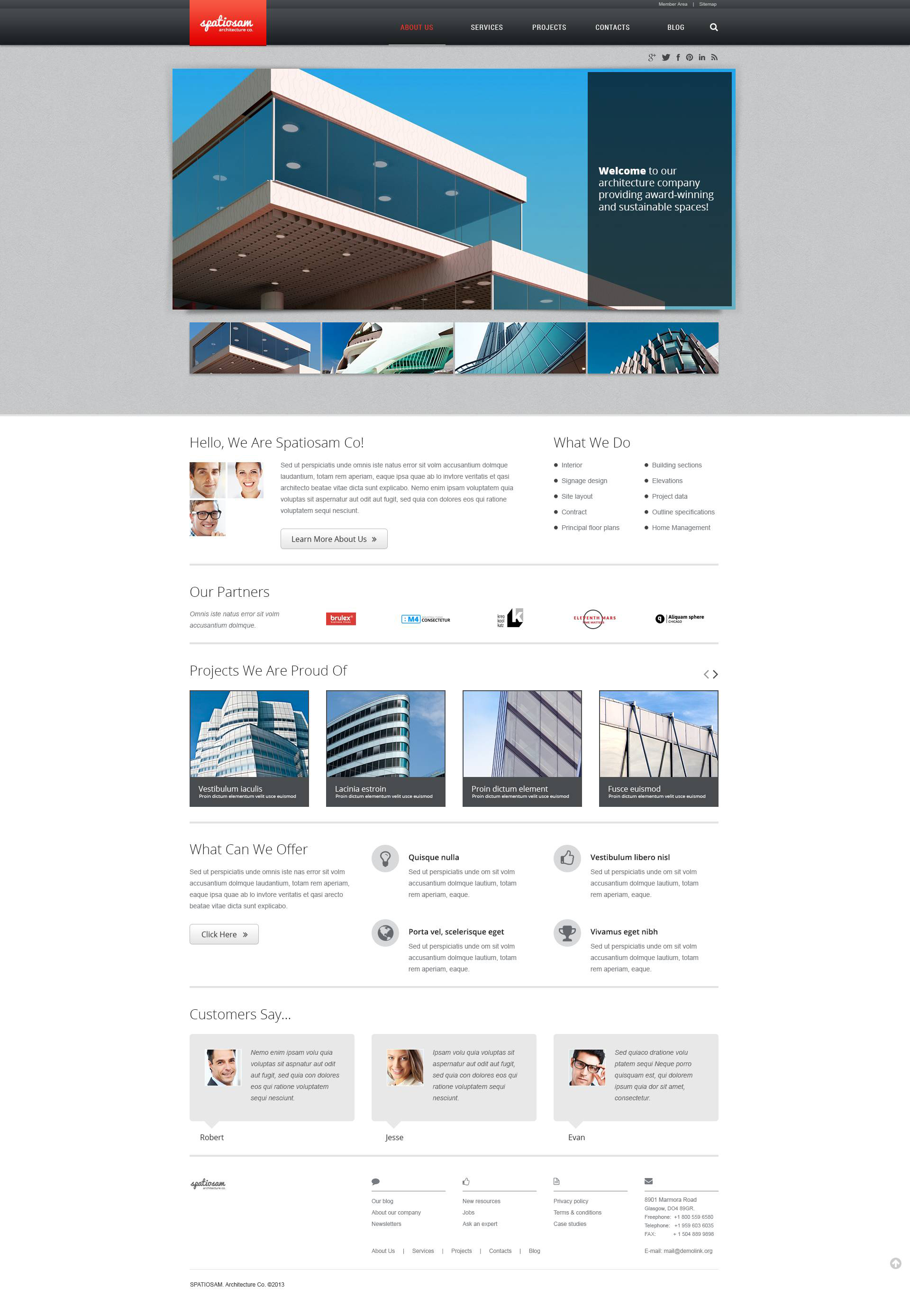 Architecture Responsive Joomla Template 45333