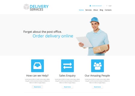 Delivery Services Responsive