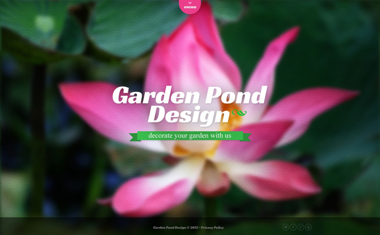 Garden Design Bootstrap Website Template Big Screenshot Garden Design Website Template New Screenshots BIG