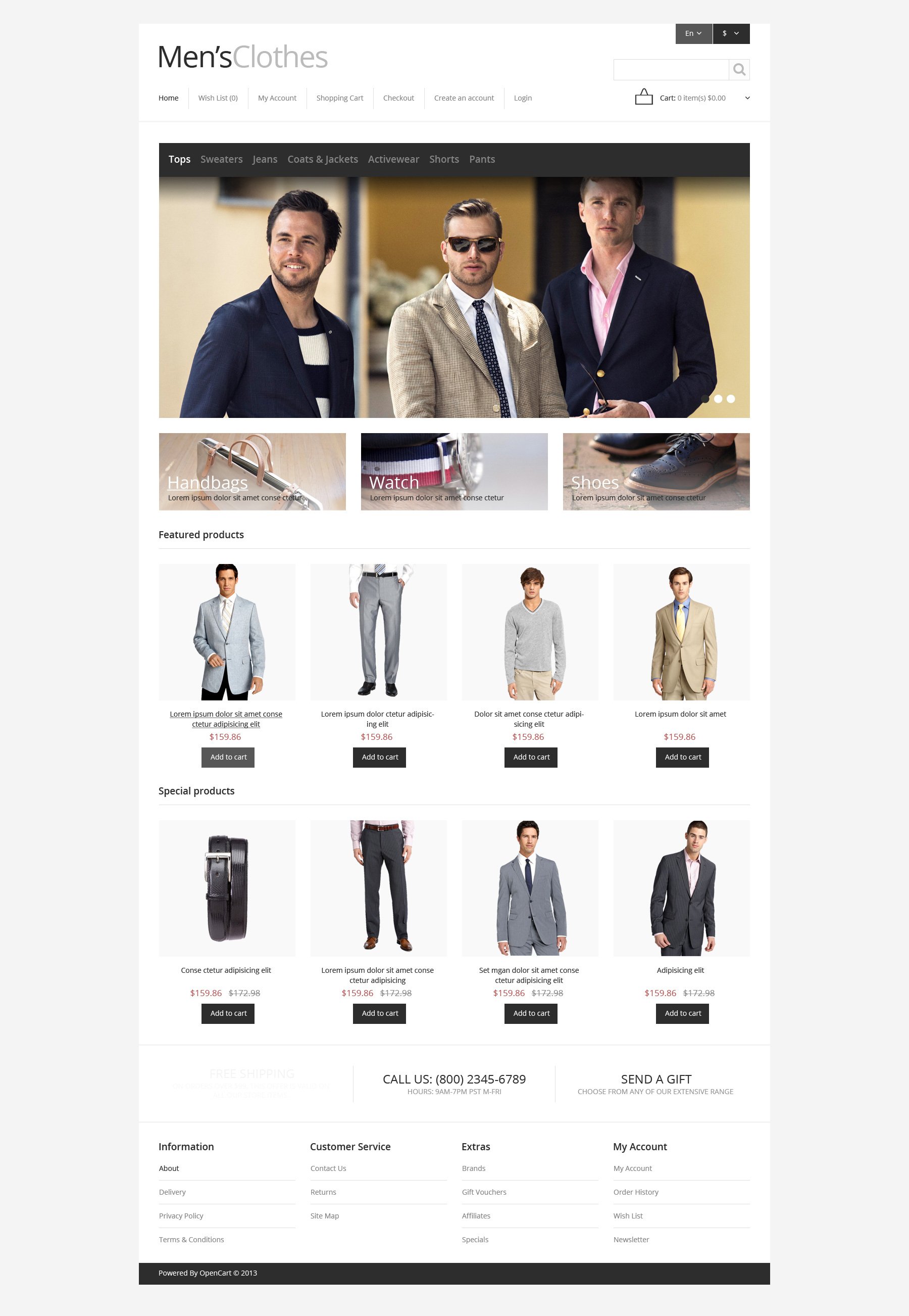 Apparel Website Design Ideas