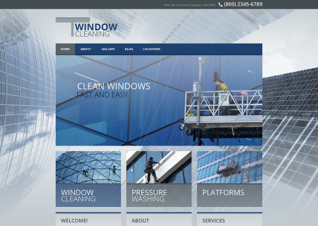 Window Cleaning Responsive