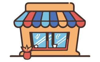 Designed logo for a store