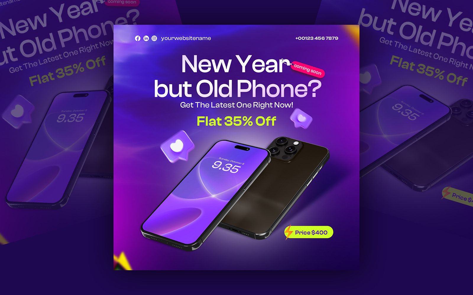 Template #267044 Mockup Workstation Webdesign Template - Logo template Preview