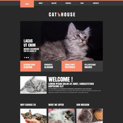 Cat Responsive Joomla Template