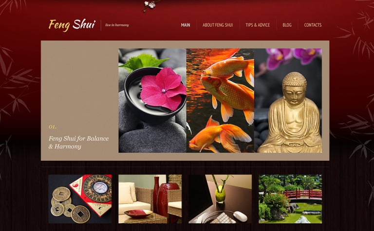 Peaceful Feng Shui WPML ready WordPress Theme Big Screenshot Peaceful Feng Shui WordPress Theme New Screenshots BIG