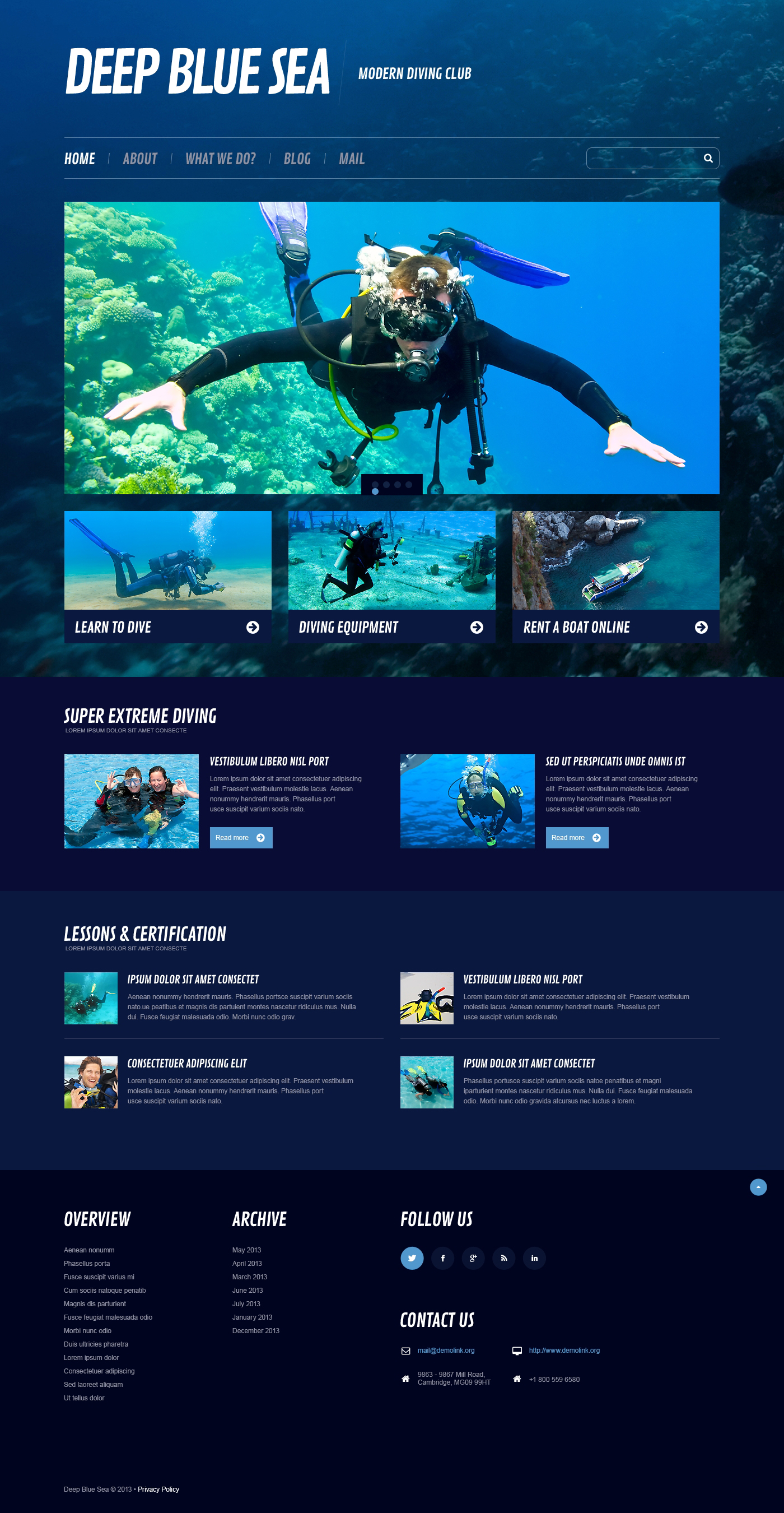 Responsivt WordPress-tema #45576