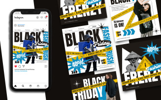 Black Friday Instagram Post Template 14