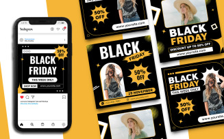 Black Friday Instagram Post Template 15