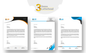 Corporate Letterhead Bundle Design