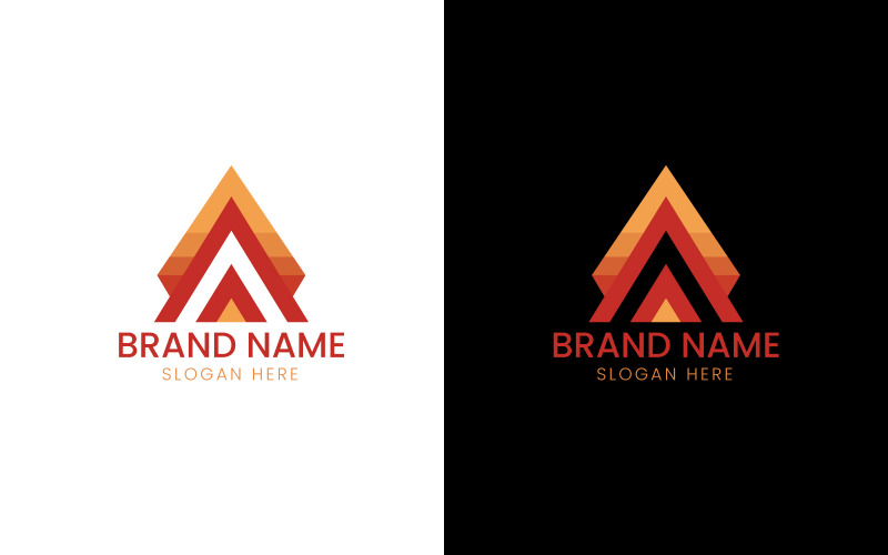 Letter A company logo-10-405 Logo Template