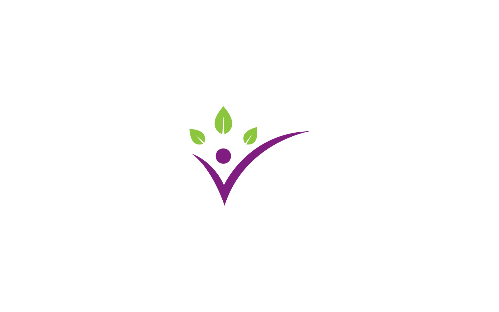 Ilustración vectorial del logotipo de personas con vida sana