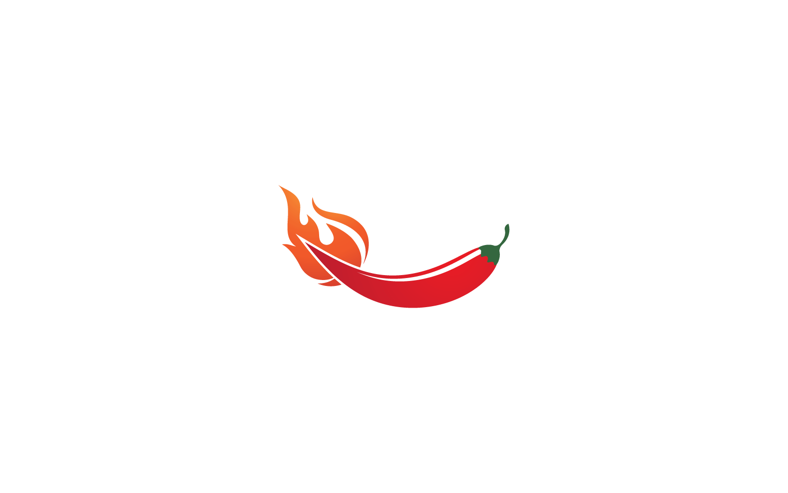 Hot Chili design illustration logo vector template