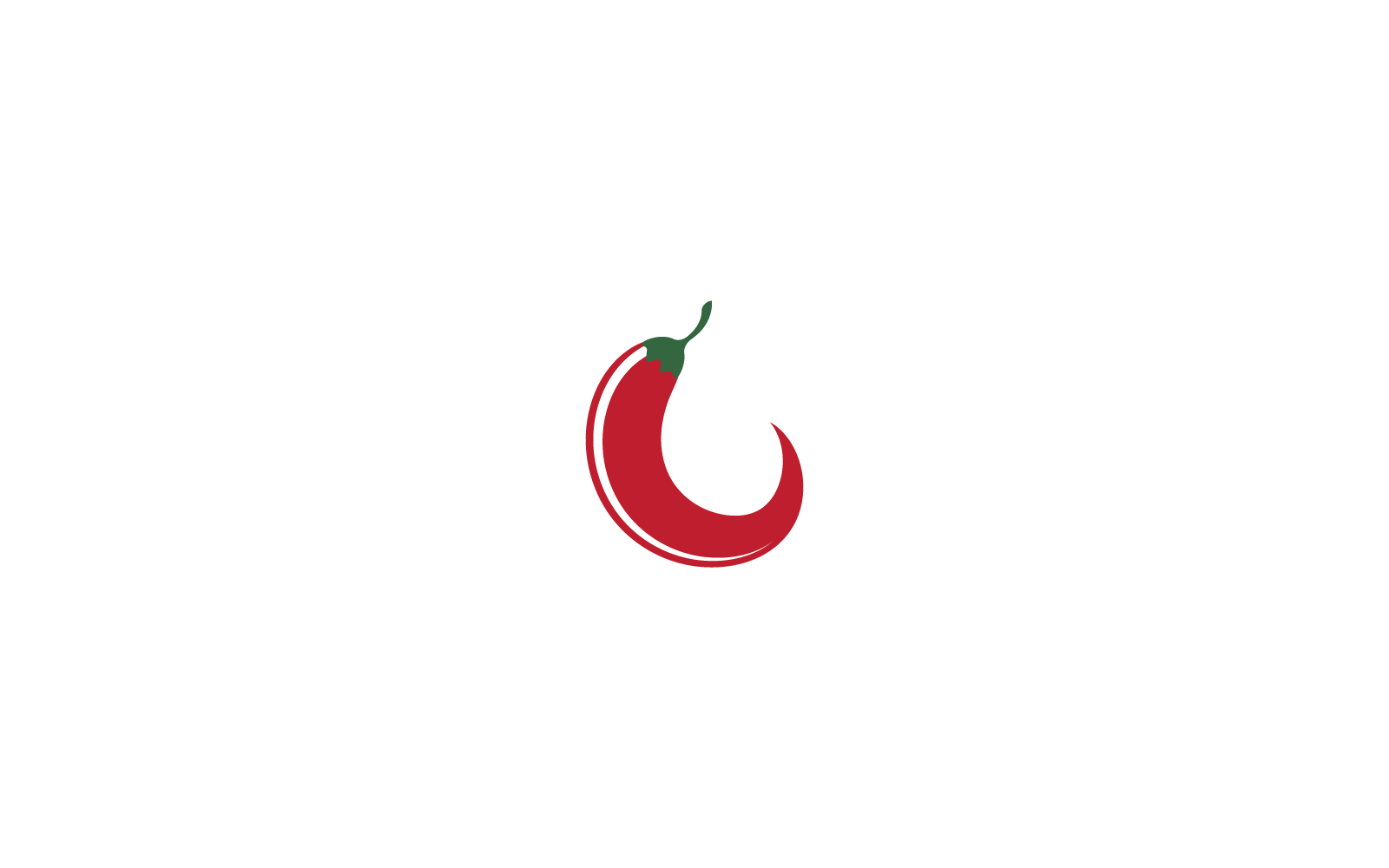 Hot Chili Illustration Logo Symbol Vektorvorlage