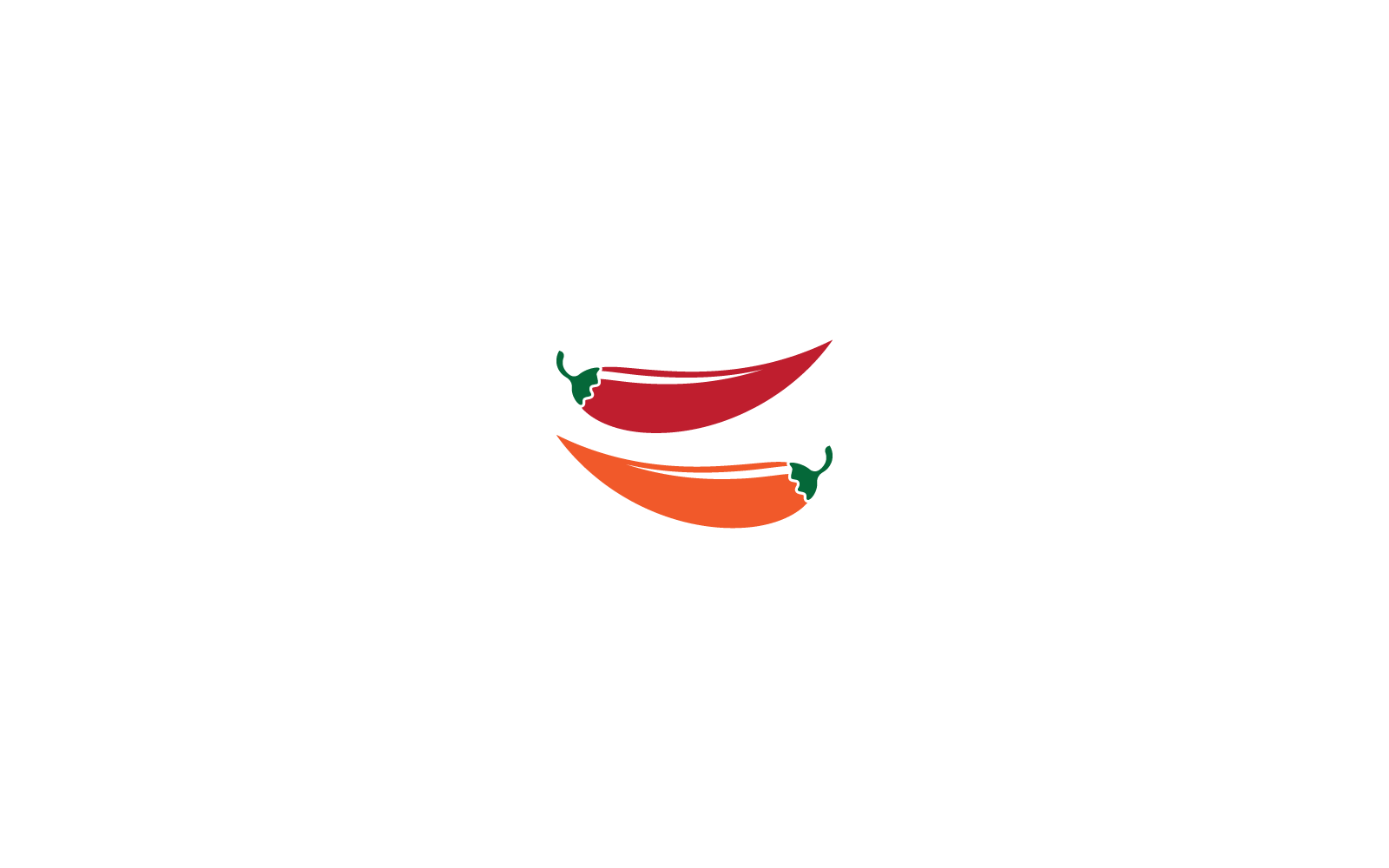 Plantilla de icono vectorial del logotipo de Hot Chili