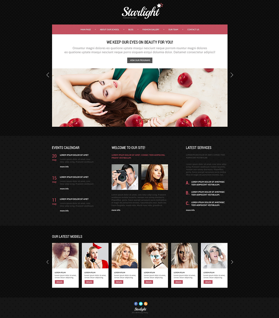 Porn website template — img 12