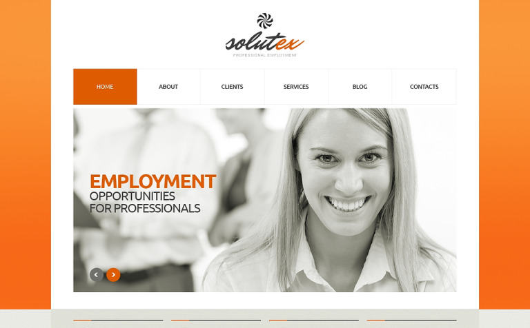 Public Relations Responsive Website Theme Big Screenshot Public Relations Responsive Website Template New Screenshots BIG