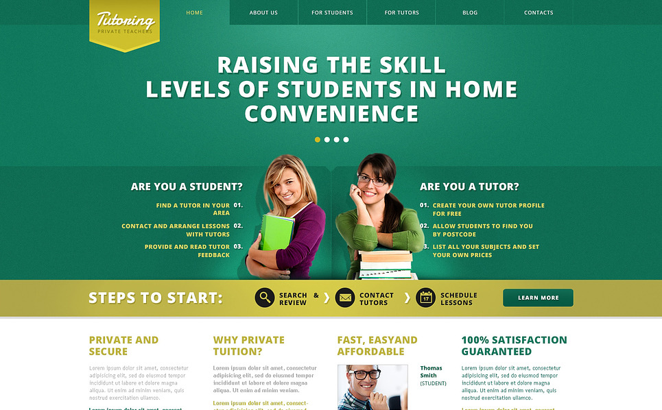 Tutoring WordPress Theme 45716