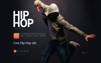 Dance Studio Website Template