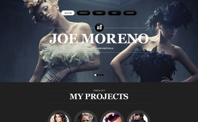 professional photographer joomla template 45820