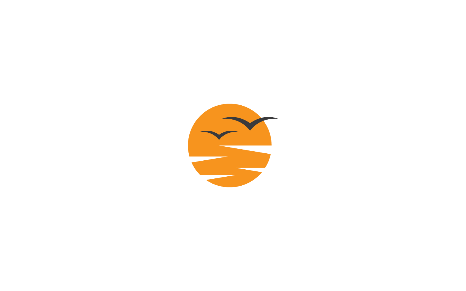 Sonne Illustration Logo Vektor flache Design Symbol Vorlage