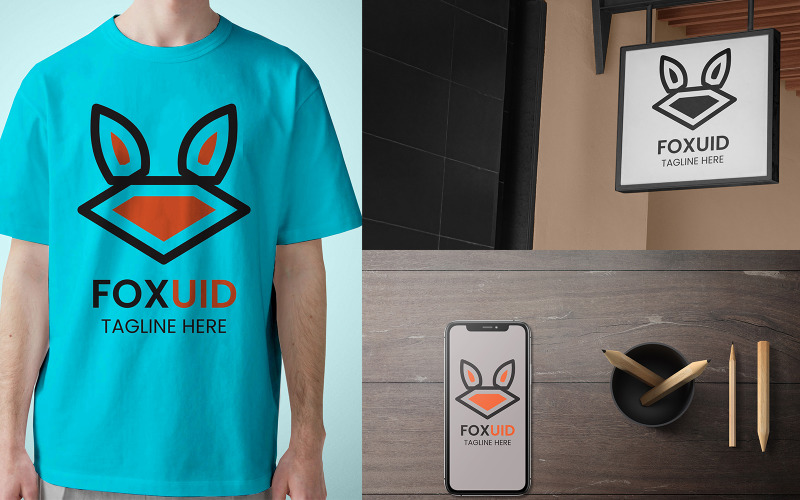 Fox Logo- Creative Template Logo Template