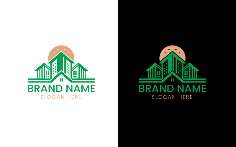 Real estate & Mortgage logo-10-409 Logo Template