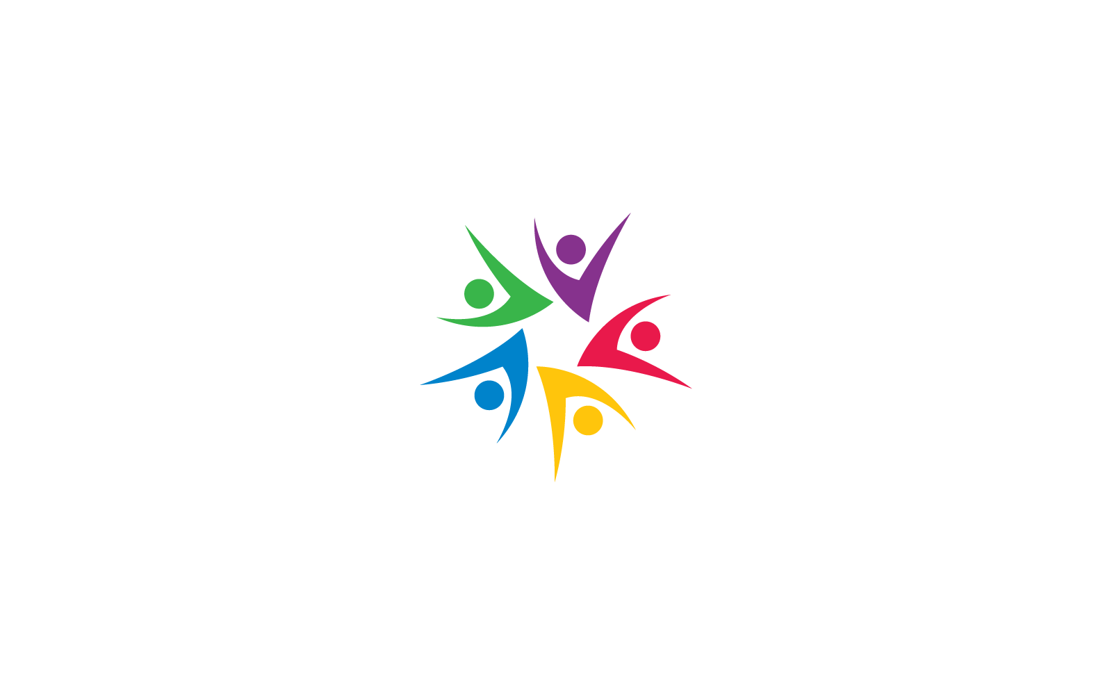 Comunidad, red y diseño plano vectorial social