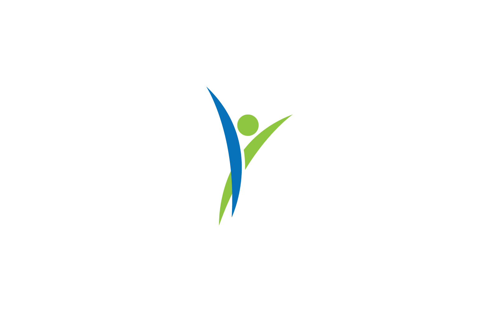 Plantilla de logotipo de personas con vida sana icono vectorial