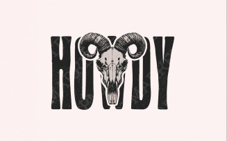 Howdy PNG, Digital Download, Instant Download, Western Design, Sublimation PNG, Western PNG,