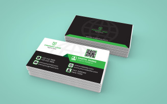 Creative and simple horizontal business card