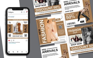 Fashion Sale Instagram Post Template 12