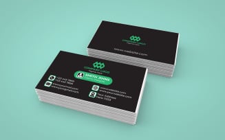 Modern Business Card Construction Business Card Design (M)