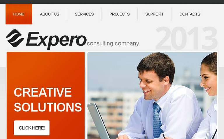 Consulting Premium Facebook HTML CMS Theme Big Screenshot Consulting Facebook HTML CMS Template New Screenshots BIG