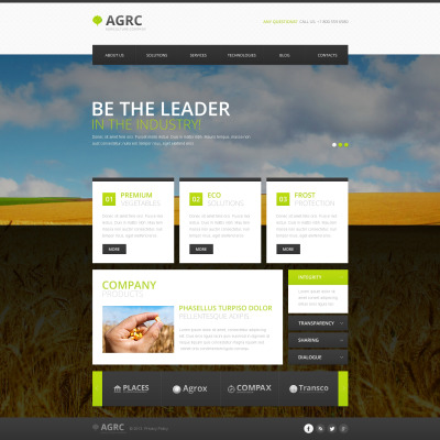 Fruit Website Templates