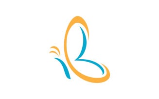 Beauty Butterfly Vector icon design 3