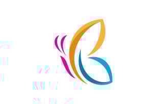 Beauty Butterfly Vector icon design 4