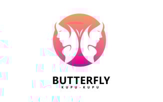 Beauty Butterfly Vector icon design 6