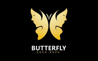 Beauty Butterfly Vector icon design 5