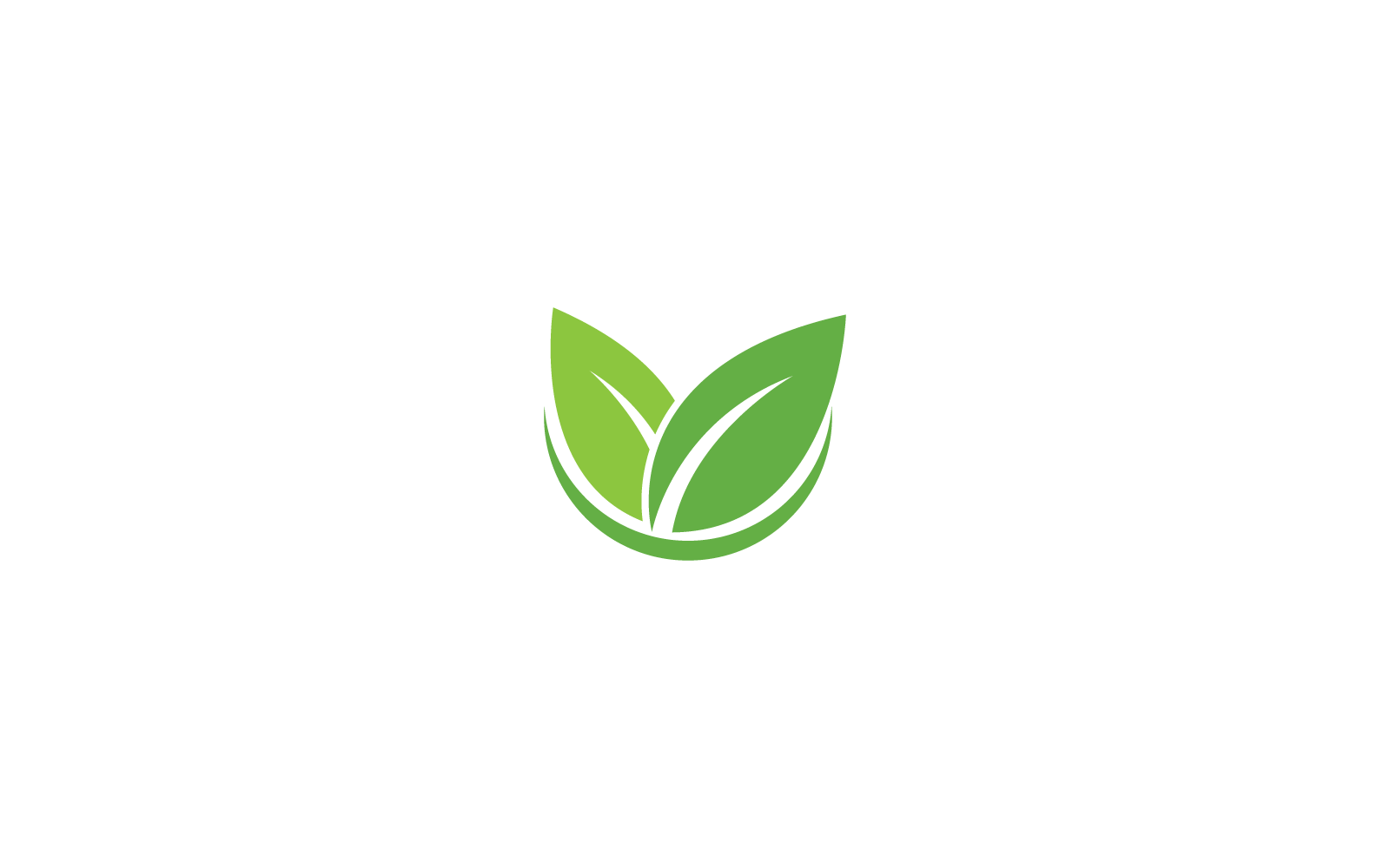 Grünes Blatt Illustration Logo Ökologie Natur Vektor-Symbol