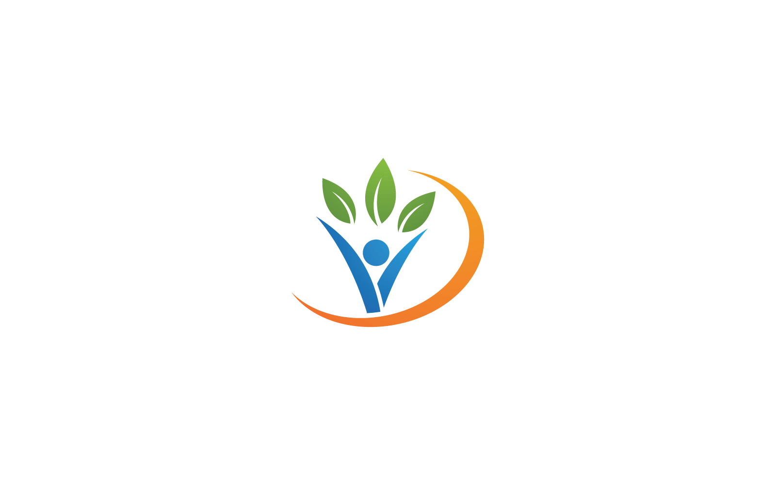 Icono de diseño de plantilla de logotipo de personas de vida sana