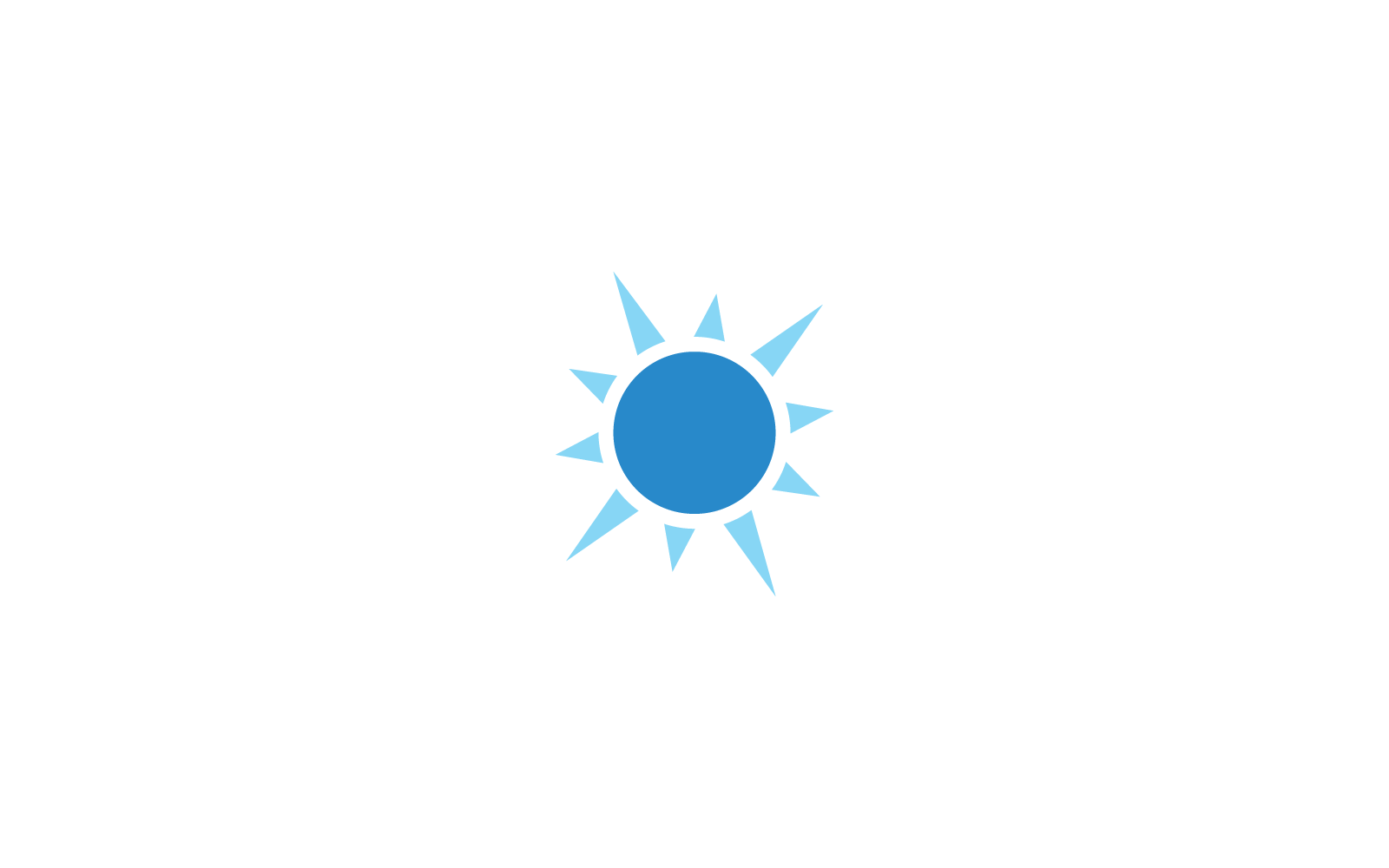 Ilustración de icono de luz icono vectorial diseño plano